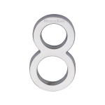 M Marcus Heritage Brass Numeral 8 - Concealed Fix 76mm